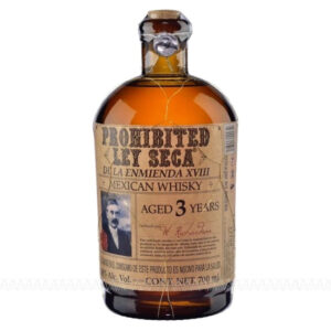 Prohibited Ley Seca 3 Years Mexican Whisky 700ml