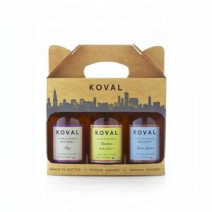 KOVAL BOURBON GIFT PACK 3x200ml 44,67%